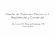Diseño de Sistemas Eléctricos I: Residencial y Comercial
