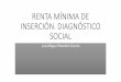 RENTA MÍNIMA DE INSERCIÓN. DIAGNÓSTICO SOCIAL