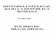 HISTORIA UNIVERSAL BAJO LA REPÚBLICA ROMANA