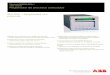 Registrador de procesos avanzados SR100A – Simplicidad con 