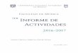 PROPUESTA INFORME ANUAL 2016-2017 - UNAM