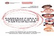 PARTICIPACIÓN APRENDIZAJE Y LA BARRERAS PARA EL