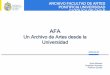 Un Archivo de Artes desde la Universidad - Uniandes