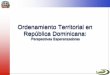 Ordenamiento Territorial en República Dominicana