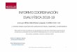 INFORME COORDINACIÓN EVAU FÍSICA 2018-19