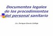 Documentos legales de los procedimientos del personal 
