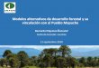 Modelos alternativos de desarrollo forestal y su 