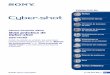 Guía práctica de Cyber-shot - Sony