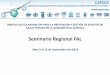 Seminario Regional FAL - ICAO