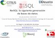 NoSQL: la siguiente generación de bases de datos