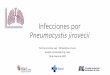 Infecciones por Pneumocystis jirovecii - ICSCYL