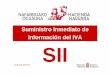 Suministro Inmediato de Información del IVA SII