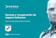 Backup y recuperación de Xopero Software