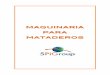 MAQUINARIA PARA MATADEROS - Centro de Información de 