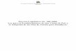 Decreto Legislativo No. 286-2009, Ley para el 