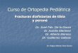 Curso de Ortopedia Pediatrica - Inicio
