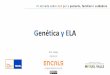 Genética y ELA - fundaciomiquelvalls.org