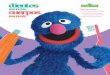 Un DVD de Sesame Street adultos que cuidan niños 