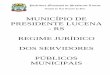MUNICÍPIO DE PRESIDENTE LUCENA - RS REGIME JURÍDICO …