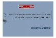 ANALISIS MUSICAL - Conservatorio Profesional de Música 