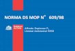 NORMA DS MOP N 609/98