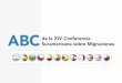ABC Suramericana sobre Migraciones de la XIV Conferencia