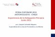FERIA EXPONOR 2011 ANTOFAGASTA -CHILE Experiencia de la 