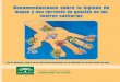 Recomendaciones sobre la higiene de manos y uso correcto 