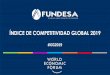 ÍNDICE DE COMPETITIVIDAD GLOBAL 2019 - FUNDESA