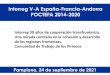 Interreg V-A España-Francia-Andorra POCTEFA 2014-2020