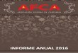INFORME ANUAL 2016 - AFCA