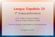 Lengua Española IV - UFSC