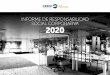 INFORME DE RESPONSABILIDAD SOCIAL CORPORATIVA 2020