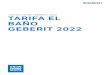 TARIFA 2021 SOLUCIONES GEBERIT - Bongrup