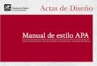 Manual de estilo APA - Universidad de Palermo, UP