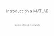 Introducción a MATLAB - blog.espol.edu.ec