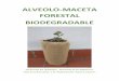 ALVEOLO-MACETA FORESTAL BIODEGRADABLE