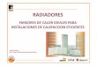 Presentación RADIADORES COMO EMISORES DE CALOR IDEALES 