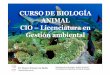 CURSO DE BIOLOGÍA ANIMAL CIO CIO ––Licenciatura en 