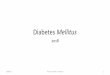 Diabetes Mellitus - ffyb.uba.ar