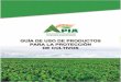 Guía de Uso de Productos para la Protección de Cultivos APIA 1