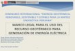 MARCO LEGAL PARA EL USO DEL RECURSO GEOTÉRMICO PARA 