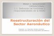 Reestructuración del Sector Aeronáutico