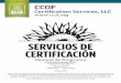 CCOF CERTIFICATION SERVICES, LLC 2155 Delaware Ave, Suite 