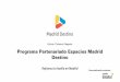 Programa Partenariado Espacios Madrid Destino