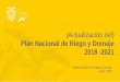 Plan Nacional de Riego y Drenaje 2018 -2021