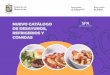 Nuevo Catálogo de desayuNos, RefRigeRios y Comidas