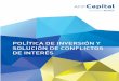 POLITICA GENERAL DE INVERSION