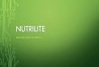 NUTRILITE - A. D. Sprint