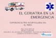EXPERIENCIA PRE HOSPITALARIA EN EL PERU
